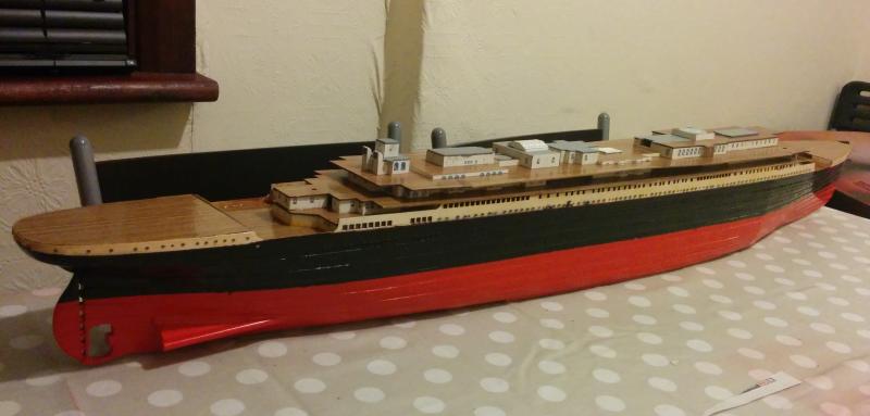 Half finished Titanic
